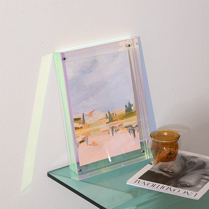 Colorful Acrylic Poster Stand